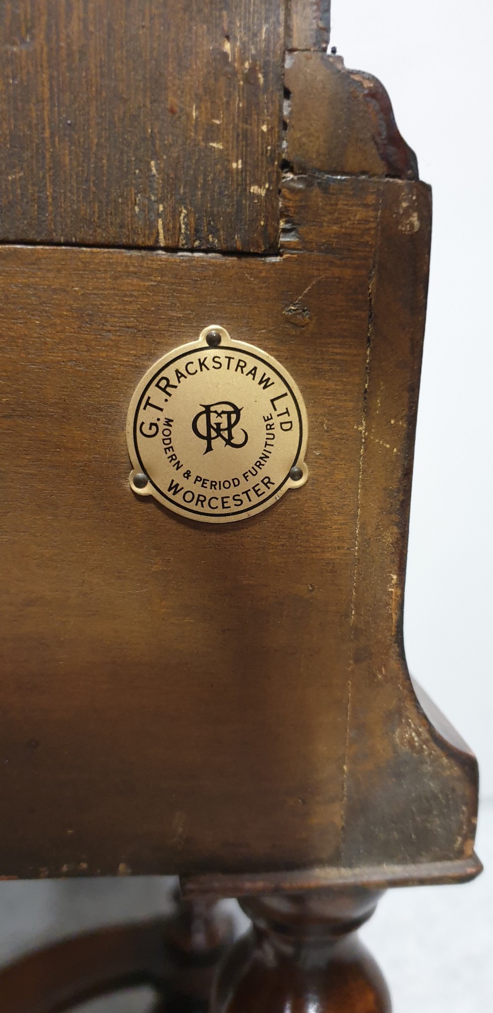 Super Queen Anne Walnut Bureau  View VII