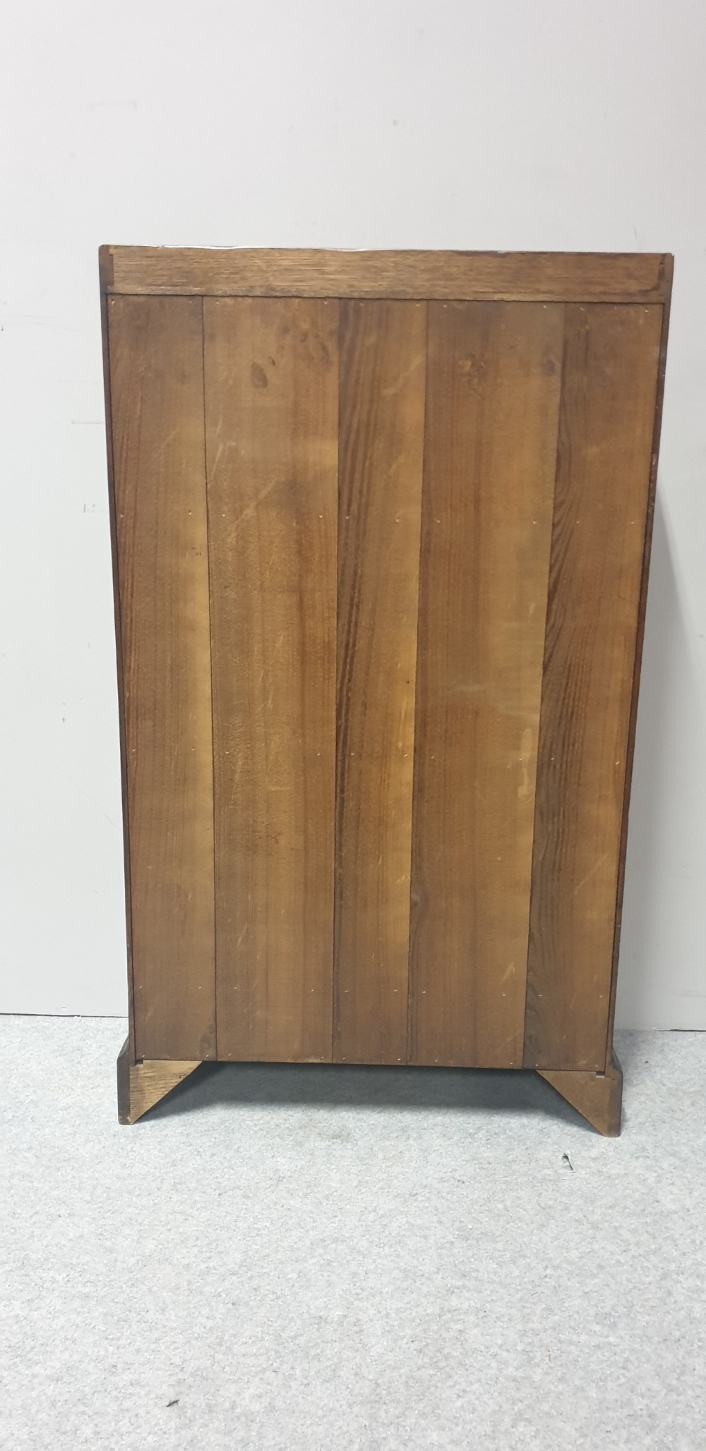 Solid Oak Waterfall Bookcase  View IV