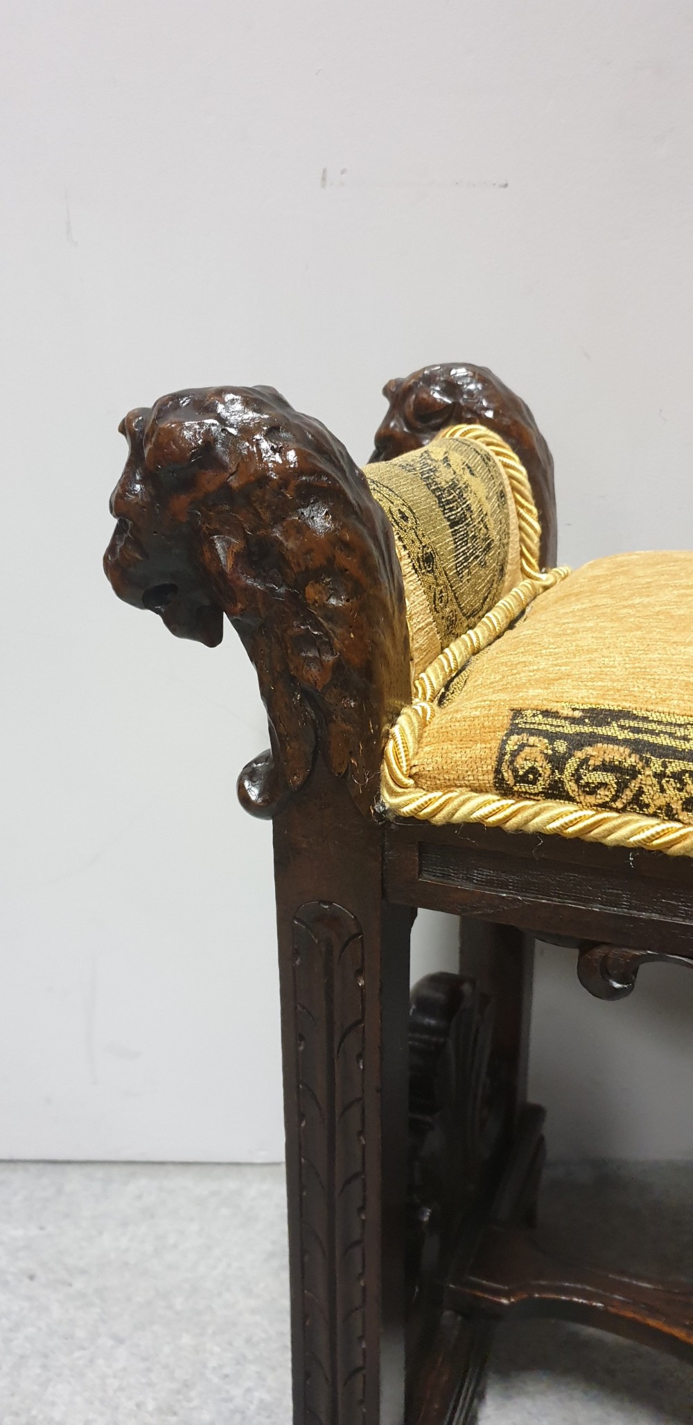 French Oak Stool View II