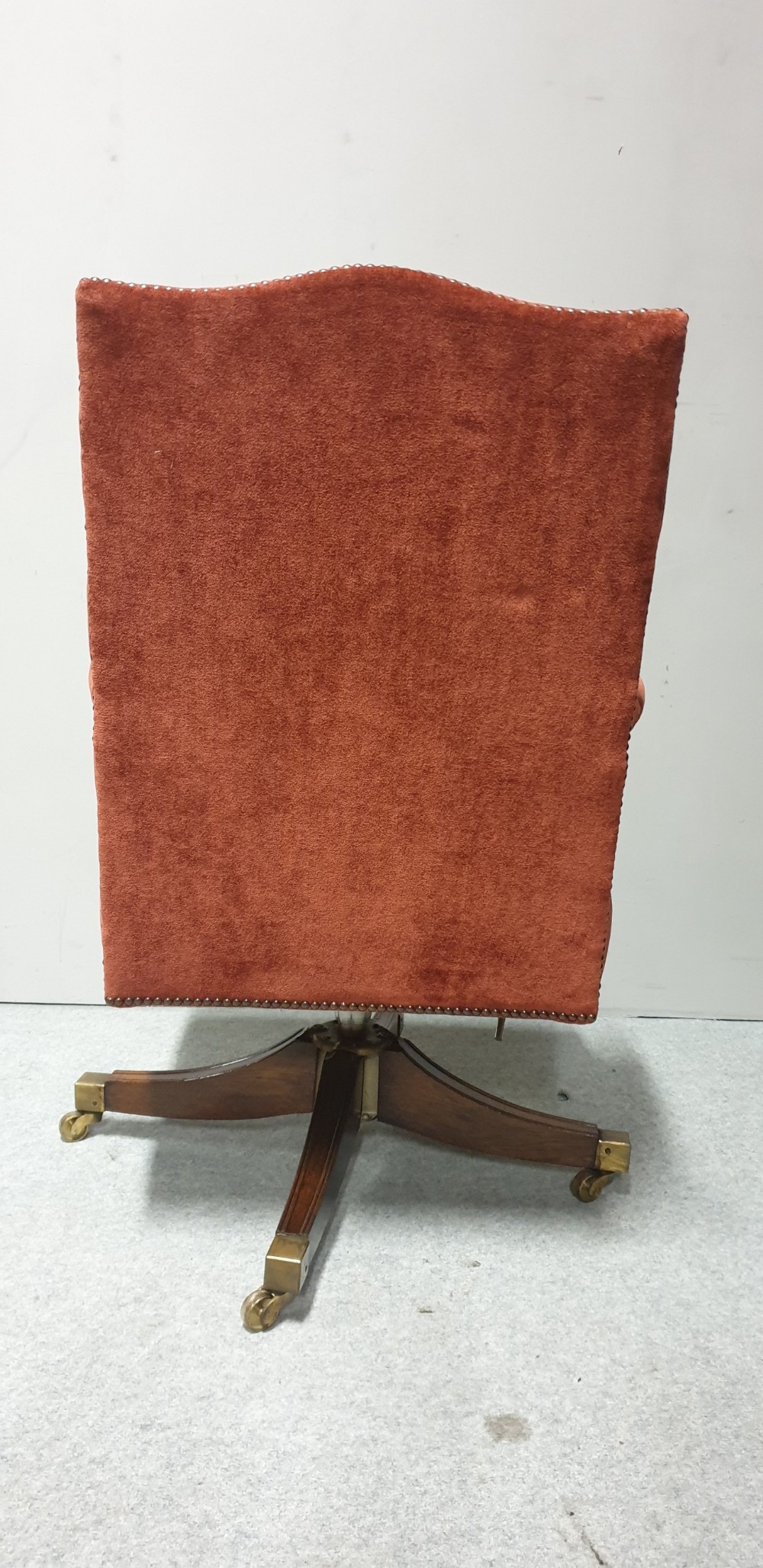 Georgian Mahogany Desk Chair View VI