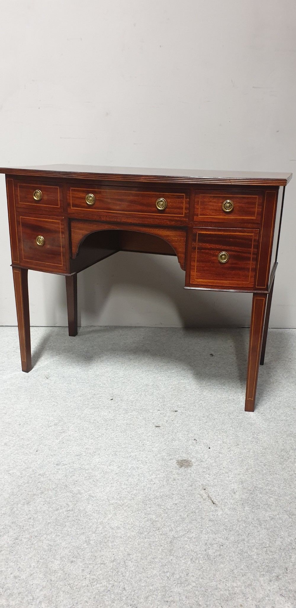 Mahogany Dressing Table with Stool View III