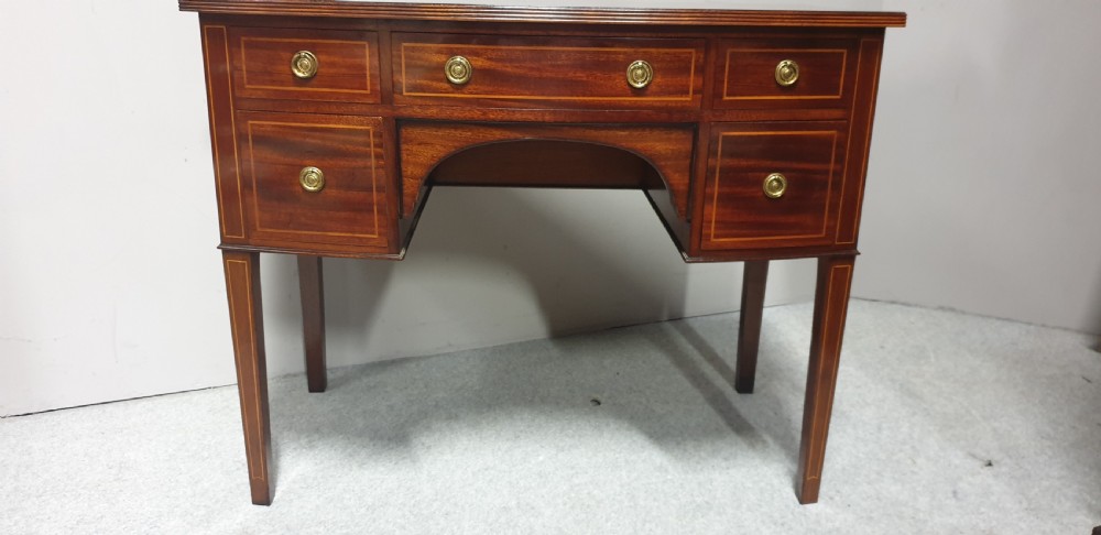 Mahogany Dressing Table with Stool View V