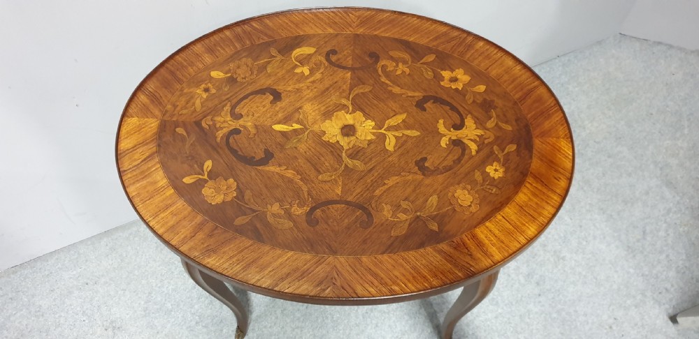 Wonderful Marquetry Coffee Table View II