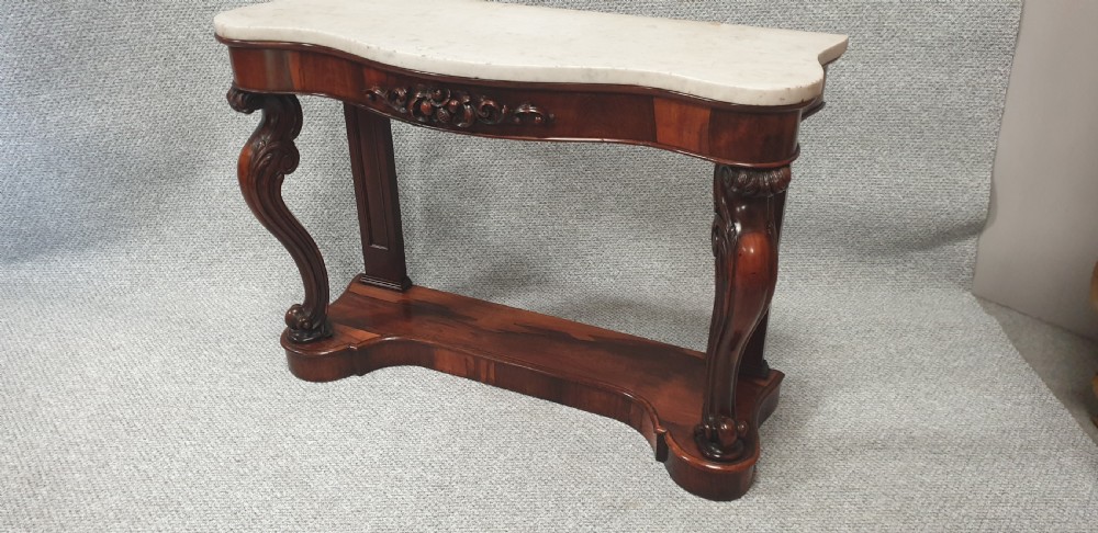 Outstanding French Rosewood  Console Table View VIII