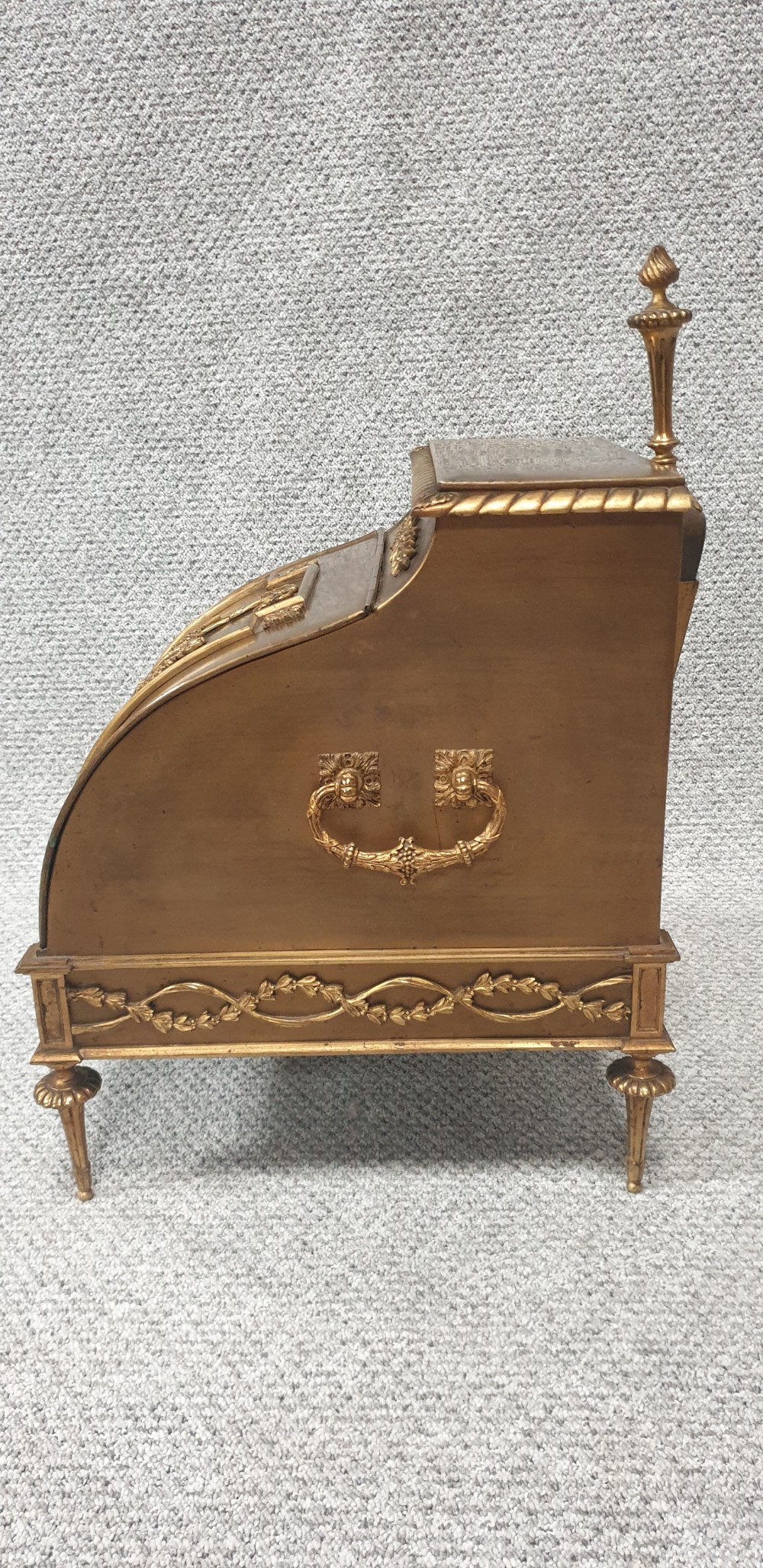 Wonderful French Brass Coal Log Bin View VII