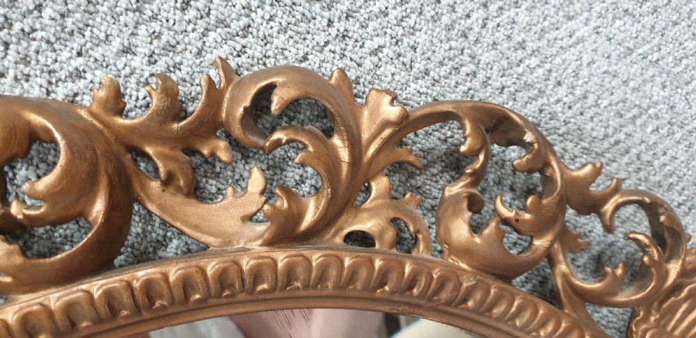 Large Florentine Gilt Mirror View IV