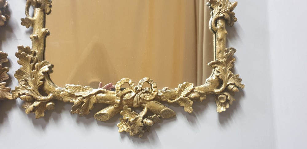 Good Pair Gilt Wall mirrors View II