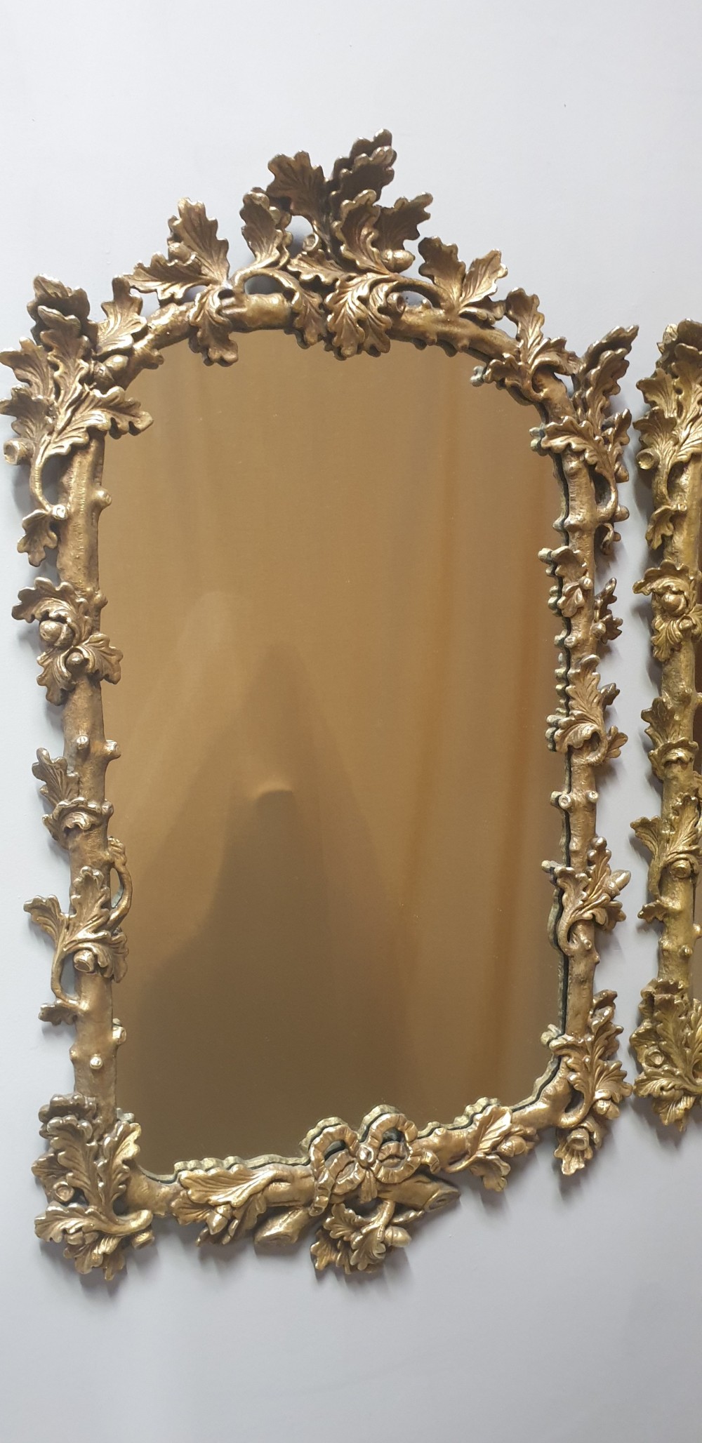 Good Pair Gilt Wall mirrors View V