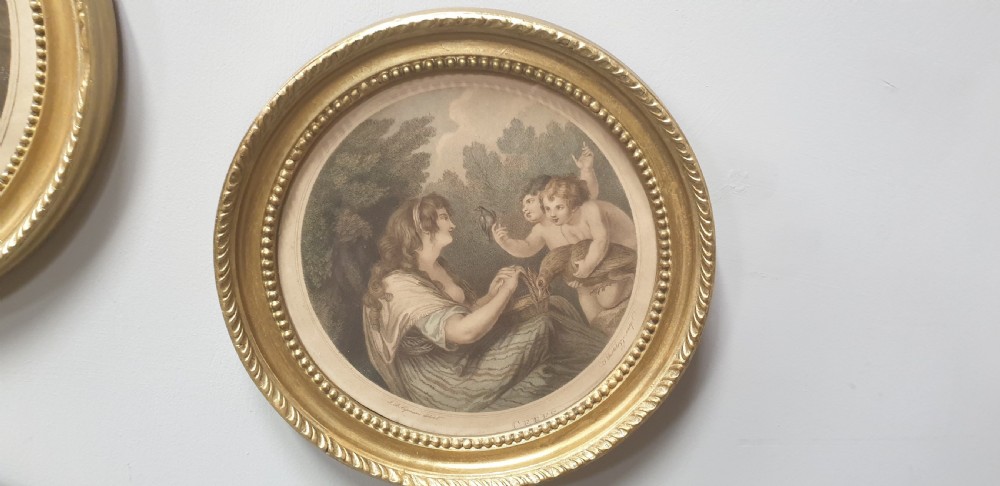 Group of Regency Coloured Engravings View V