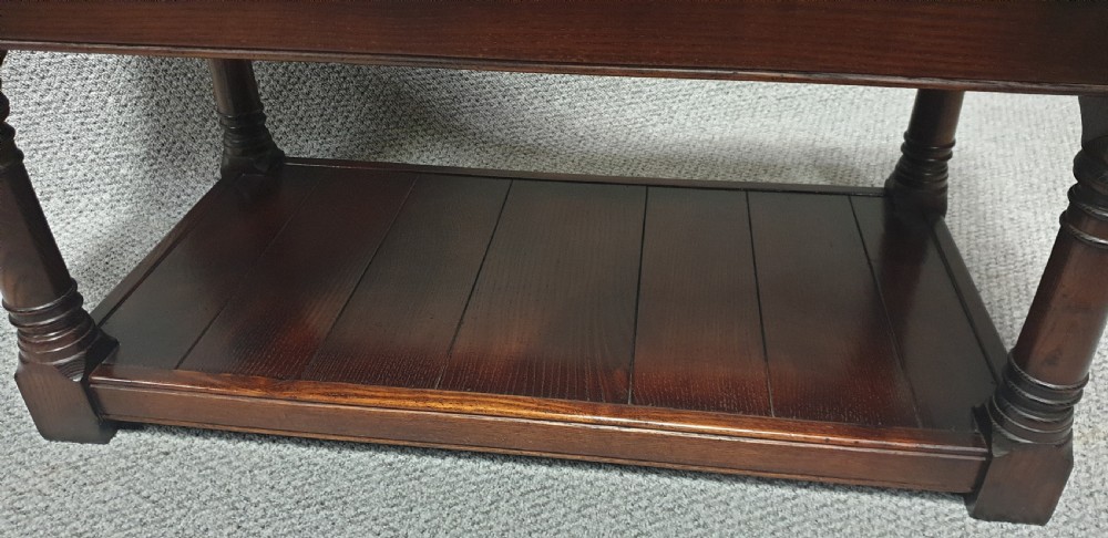 Solid Oak Coffee Table View IV