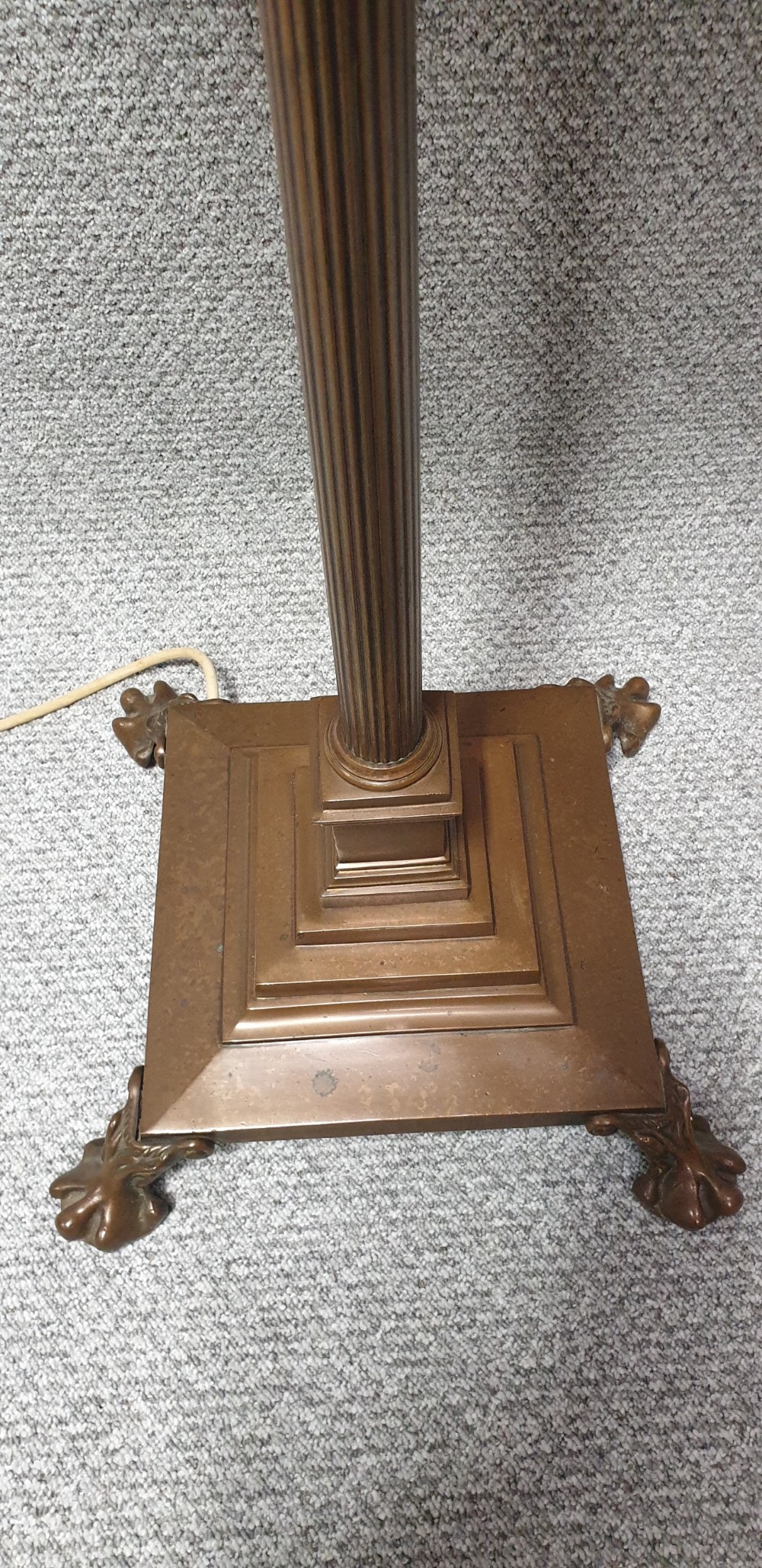 Bronze Telescopic Standard Lamp  View IV
