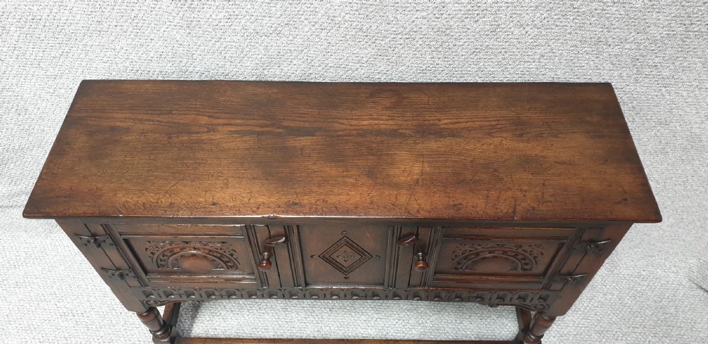 Oak Dresser Base of Small Proportions View II