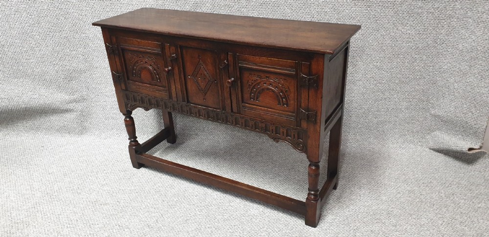 Oak Dresser Base of Small Proportions View III