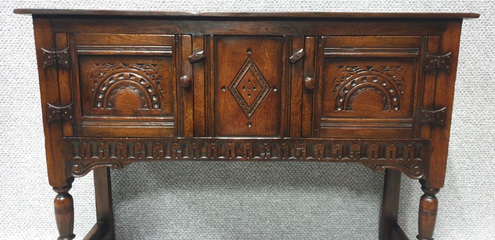 Oak Dresser Base of Small Proportions View IV