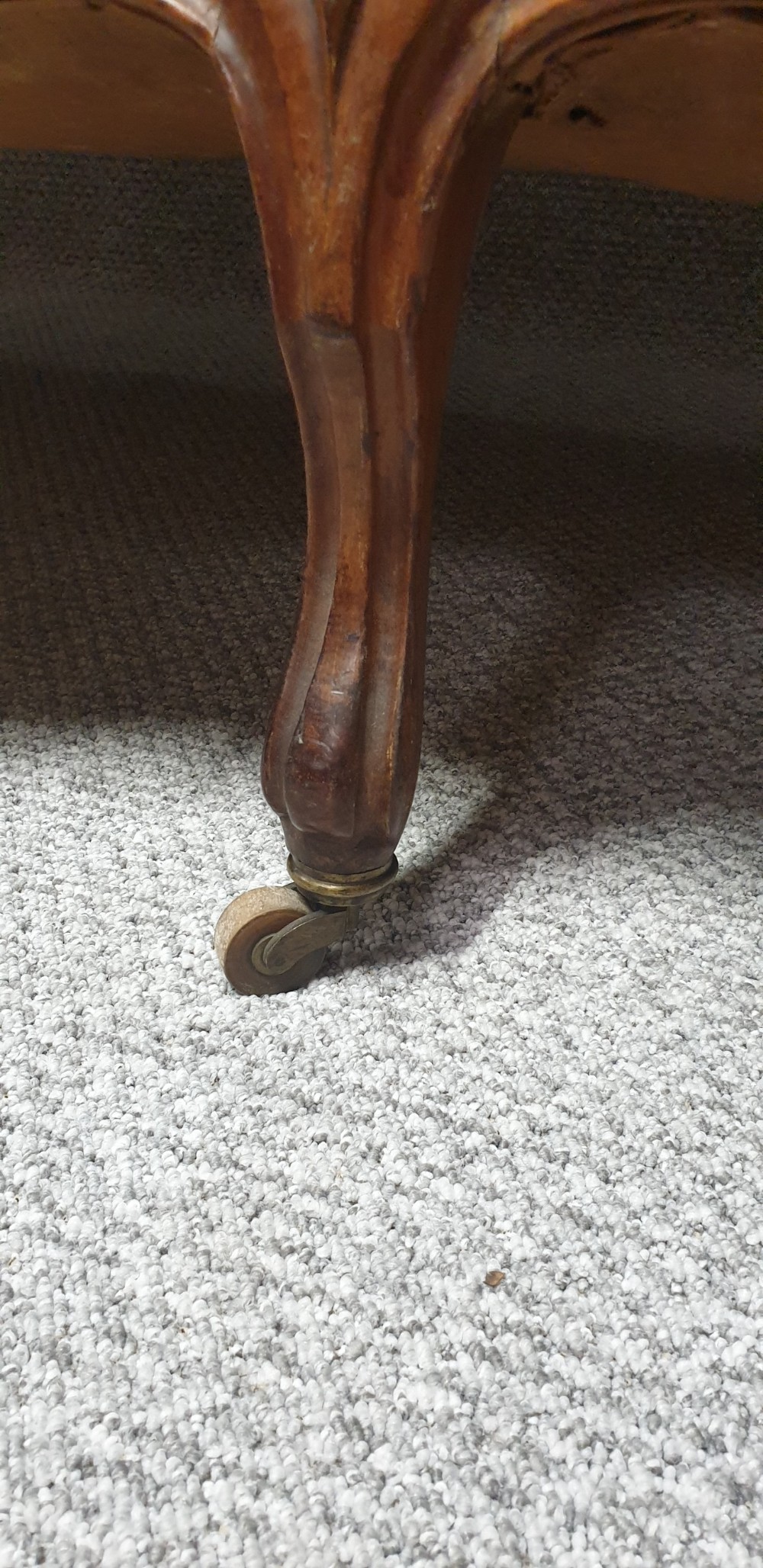 Original Victorian  Mahogany Sofa View VII