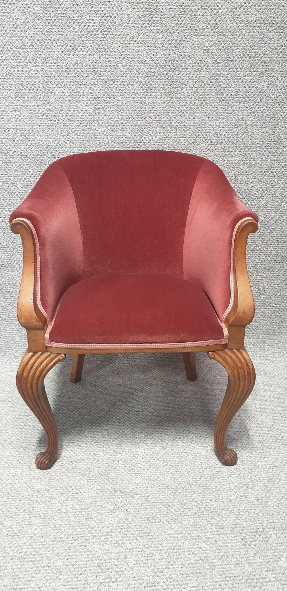 Very Nice Walnut Tub Chair View II