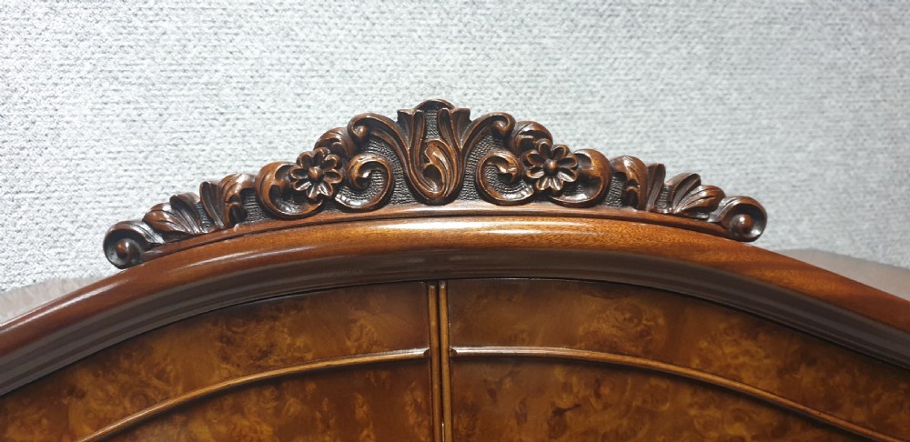 Burr Walnut Cocktail Cabinet  View II