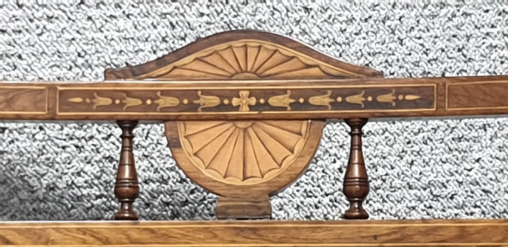 Edwardian Rosewood Inlaid Armchair View V