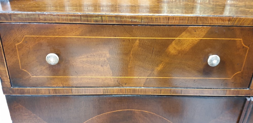 Pretty Mahogany Waterfall Bookcase  View III