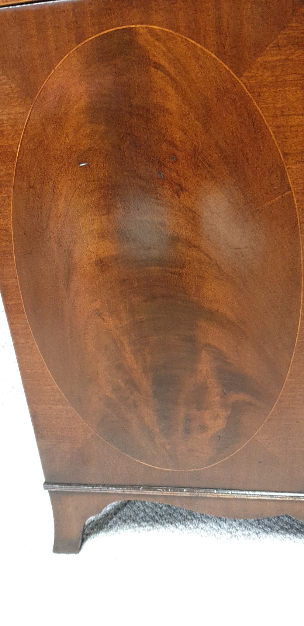 Pretty Mahogany Waterfall Bookcase  View IV