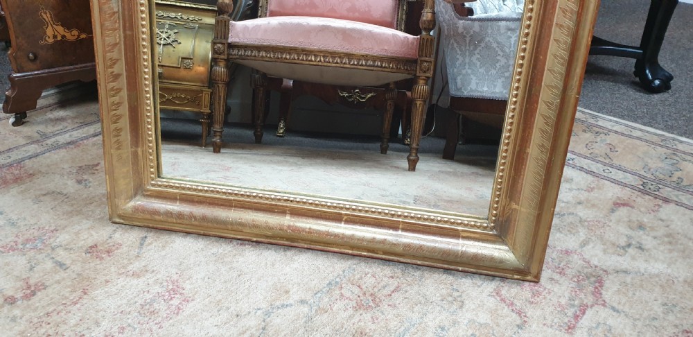 FRENCH GILT WALL MIRROR View V