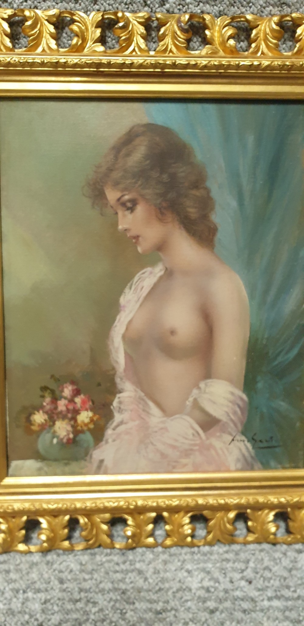 Lucia Sarto Oil on Canvas View II