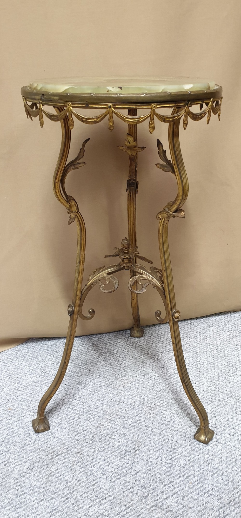 Very Nice French Gilt stand