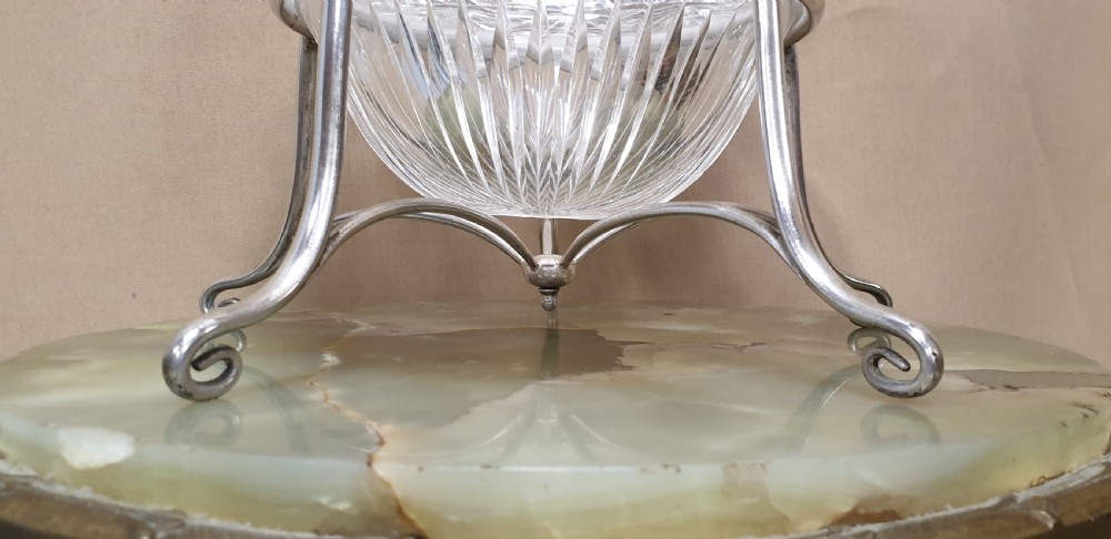 Massive Glass Fruit Punch Bowl View VII