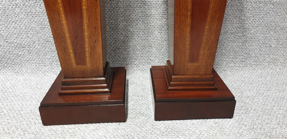 Good Pair Mahogany Torcheres  View II