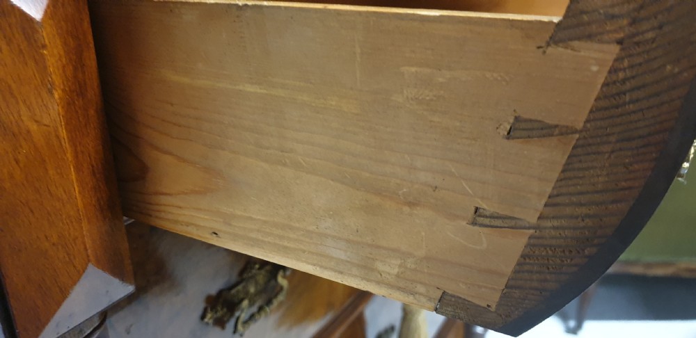 Excellent Burr Walnut Chest of Drawers View XI