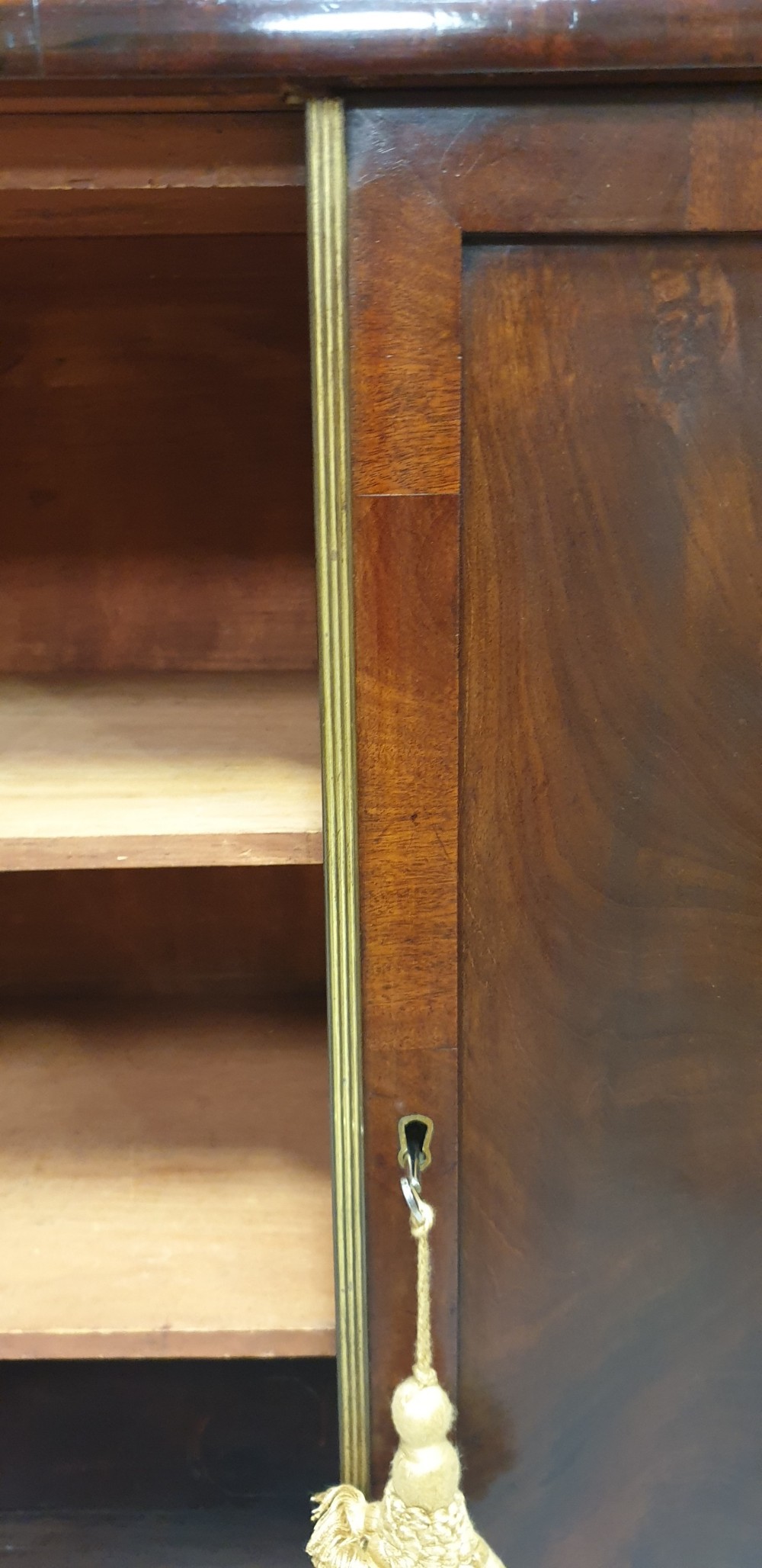 Regency Open Bookcase on Cupboard View V