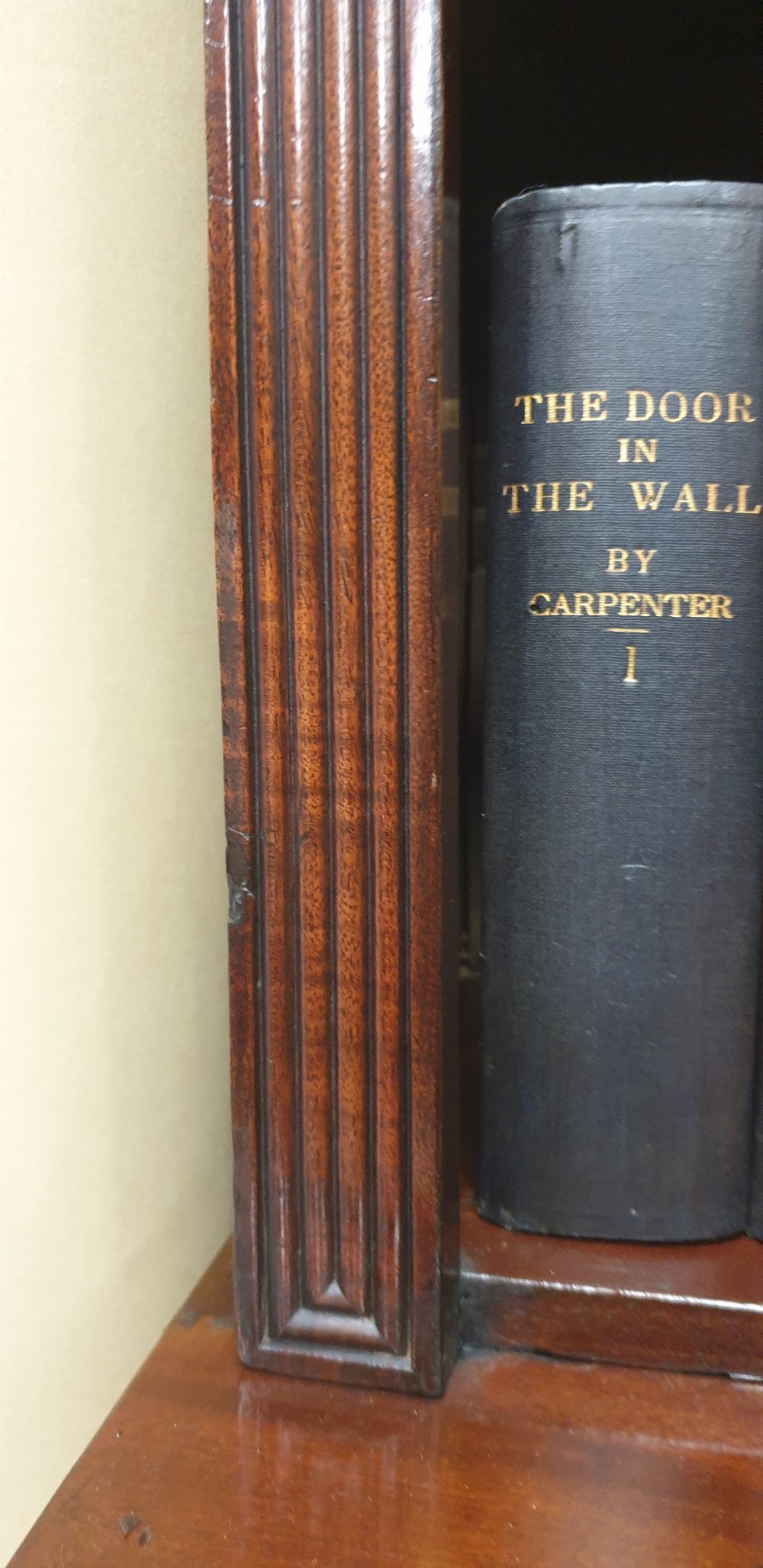 Regency Open Bookcase on Cupboard View VII