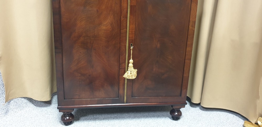 Regency Open Bookcase on Cupboard View VIII