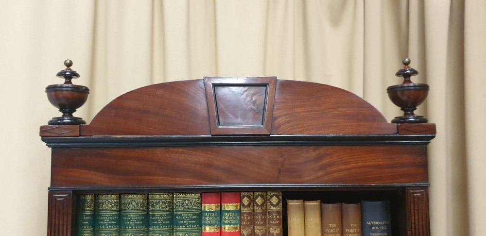 Regency Open Bookcase on Cupboard View X