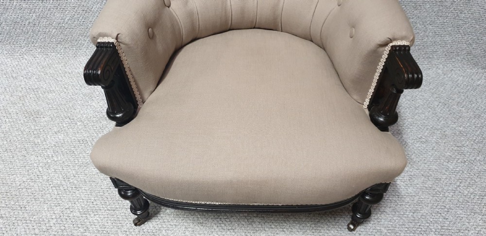 Victorian Easy Chair View IX