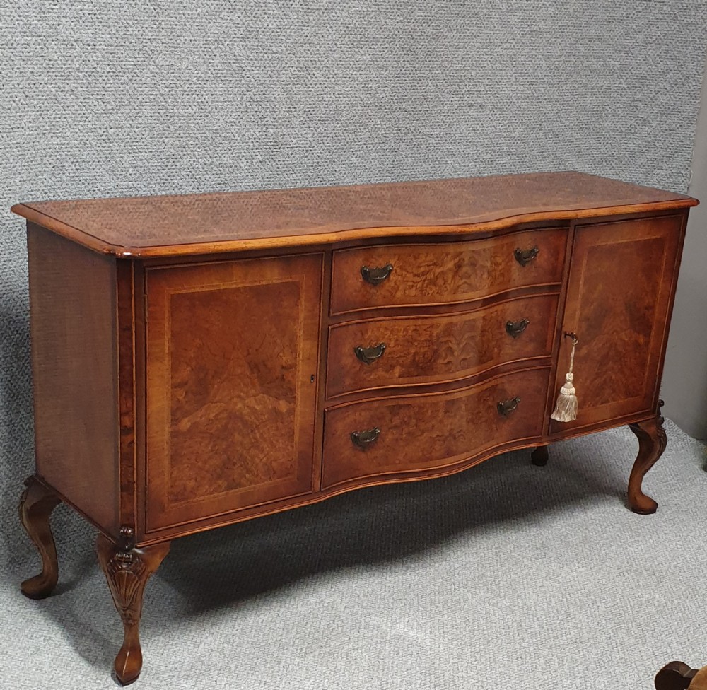 Top Quality Burr Walnut Sideboard