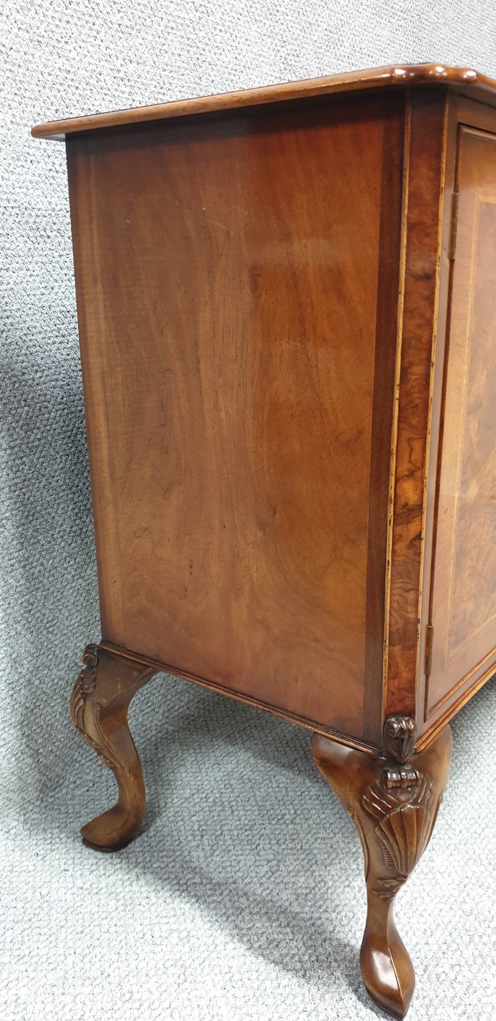 Top Quality Burr Walnut Sideboard View IV