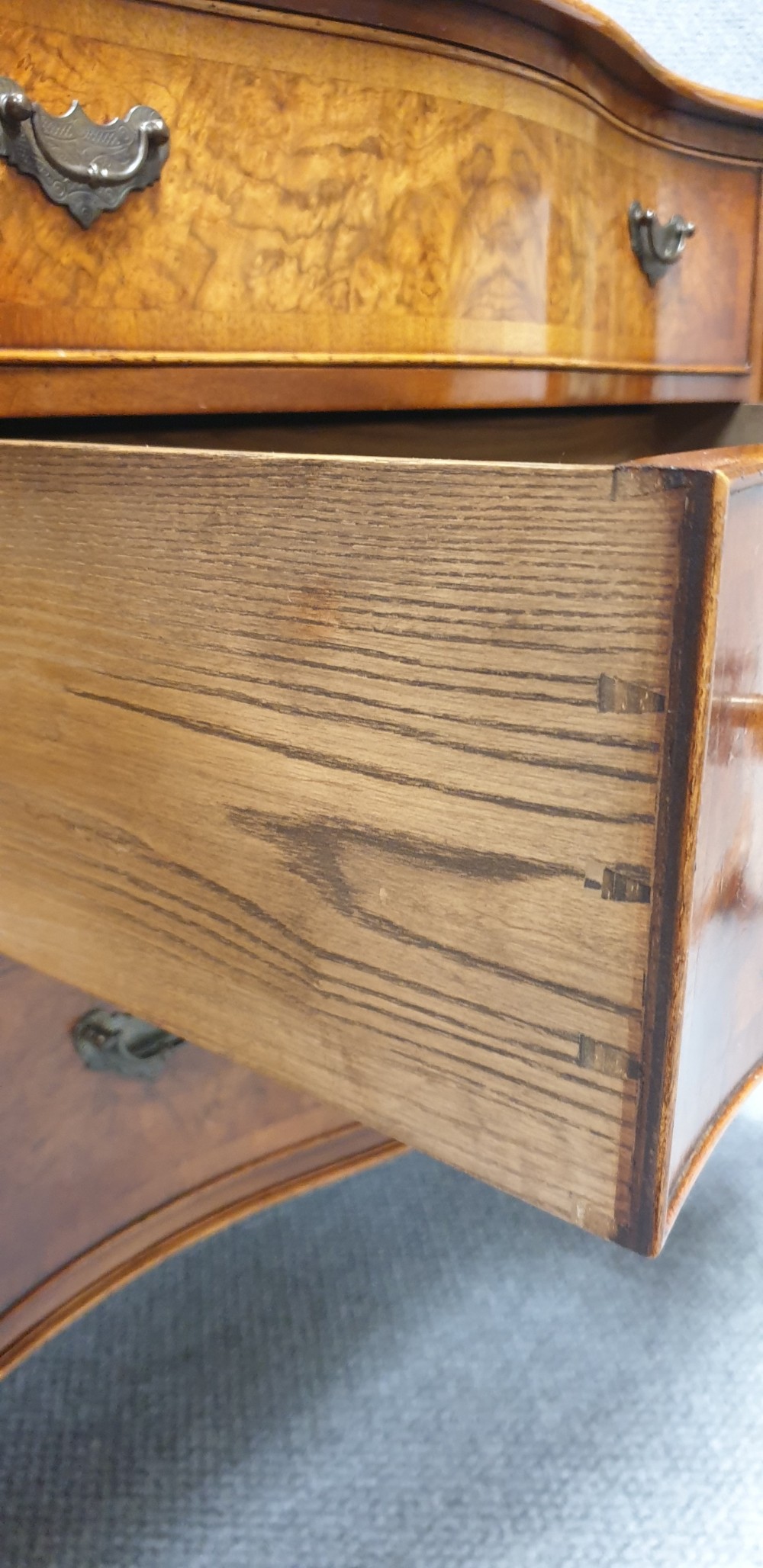 Top Quality Burr Walnut Sideboard View IX