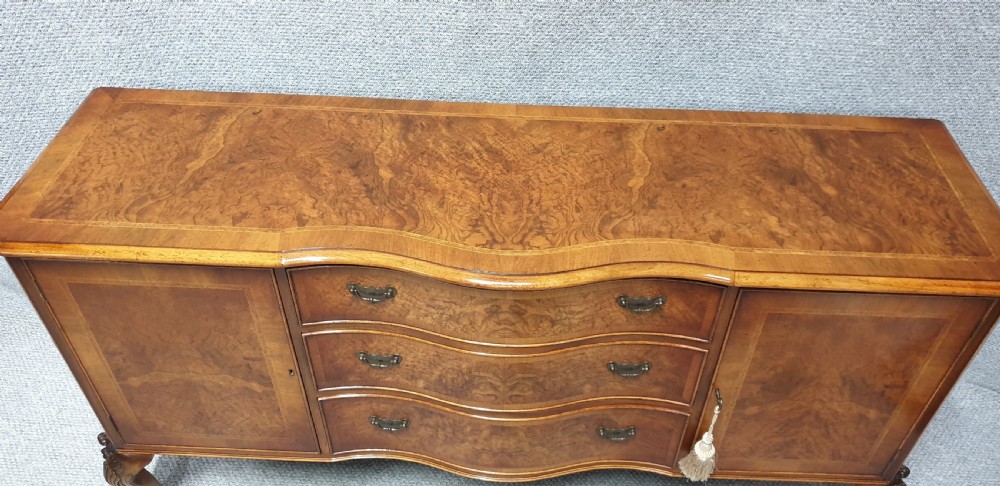 Top Quality Burr Walnut Sideboard View XV