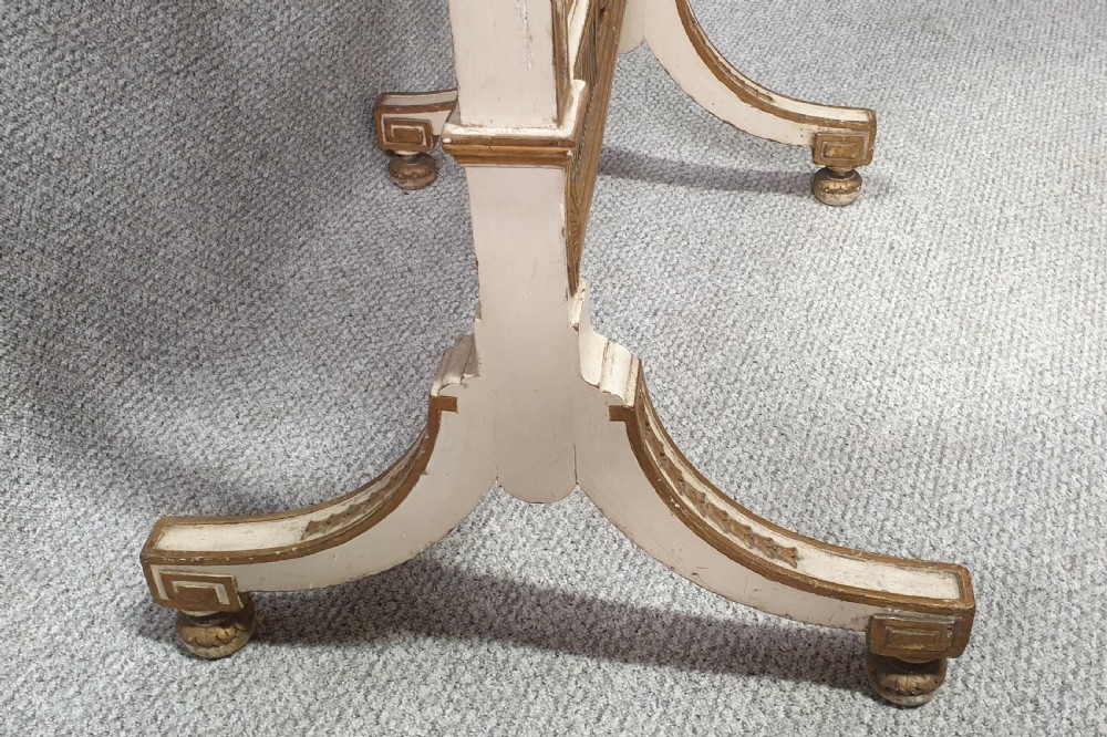 Regency Painted Cheval Mirror View IV