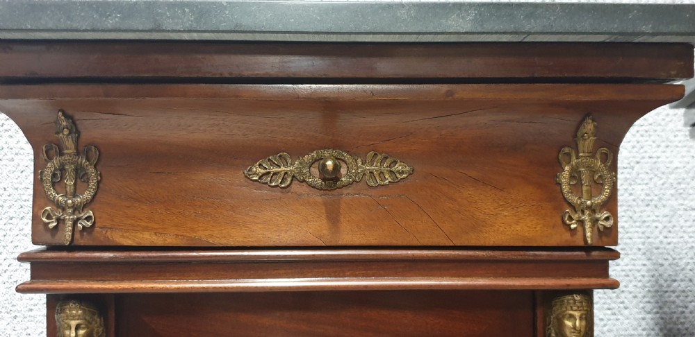 Superb Pair Empire Mahogany Cabinets View V