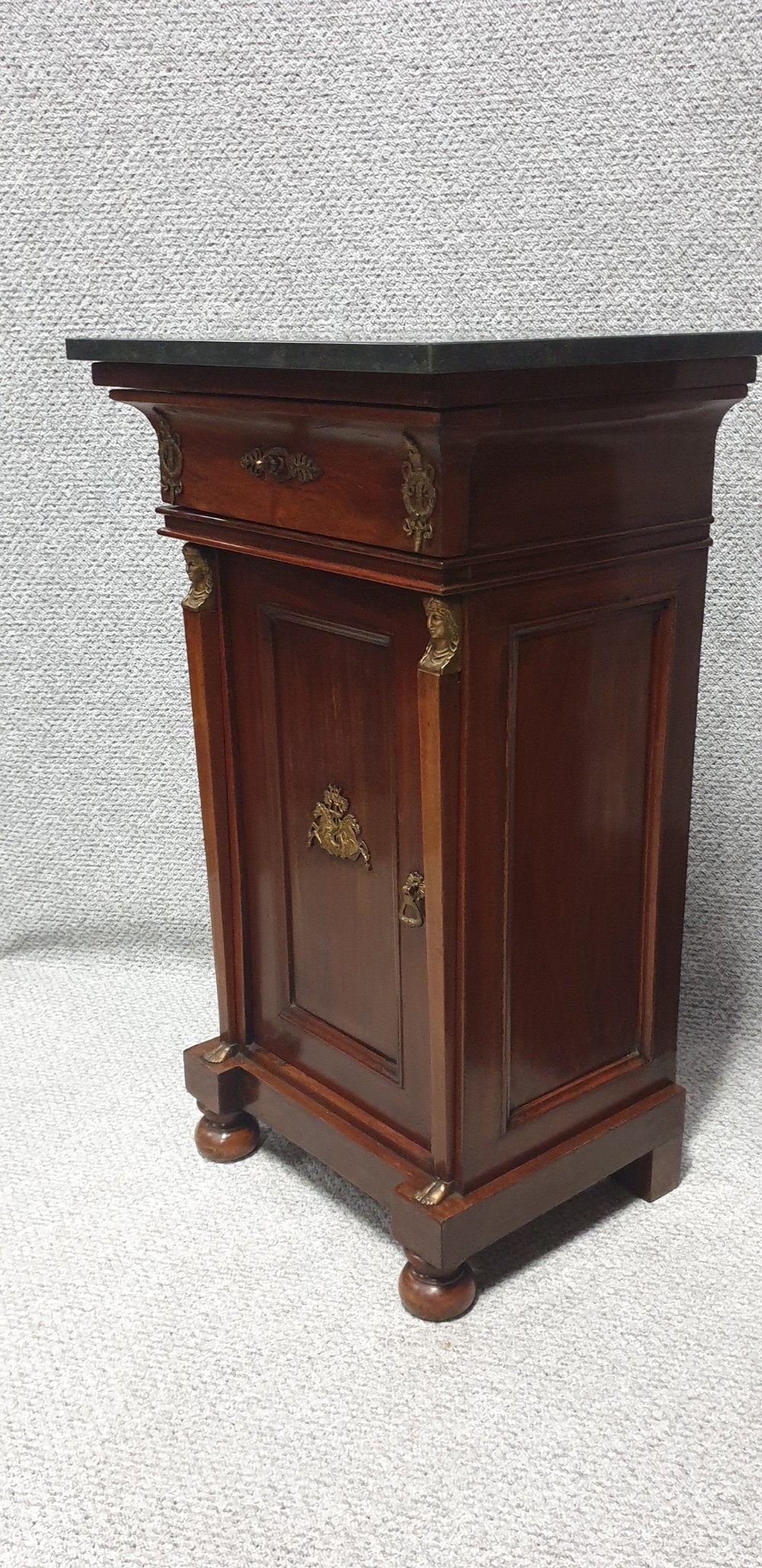 Superb Pair Empire Mahogany Cabinets View X
