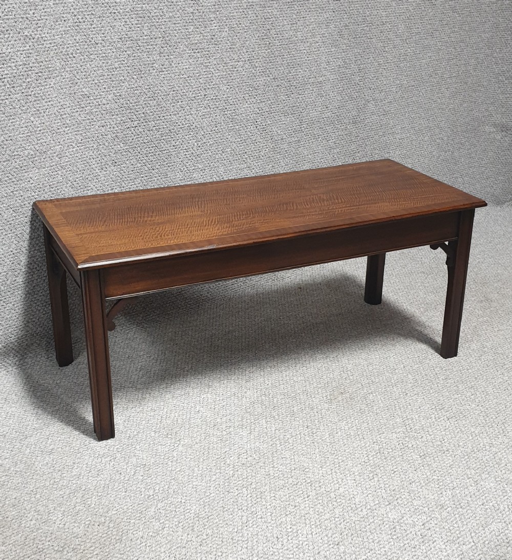Chippendale Mahogany Coffee Table 