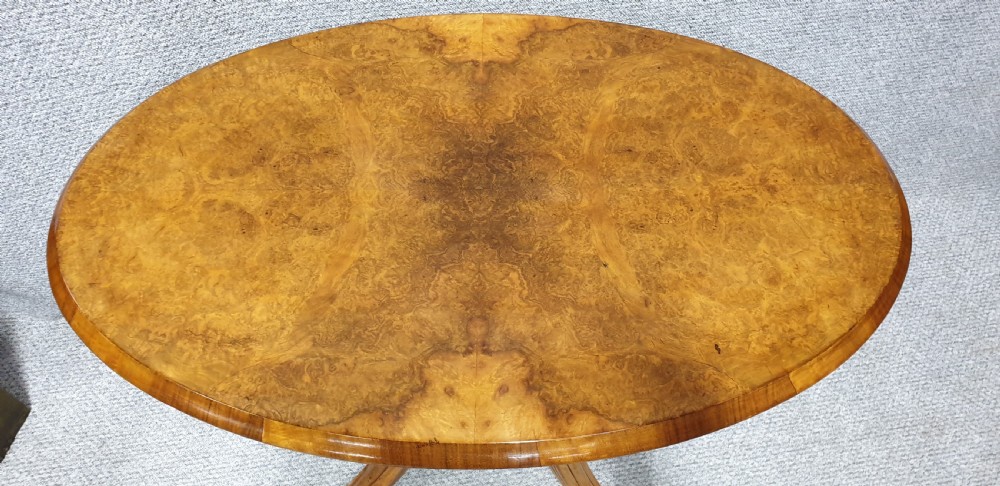 Excellent Quality Burr Walnut Occasional Table View V