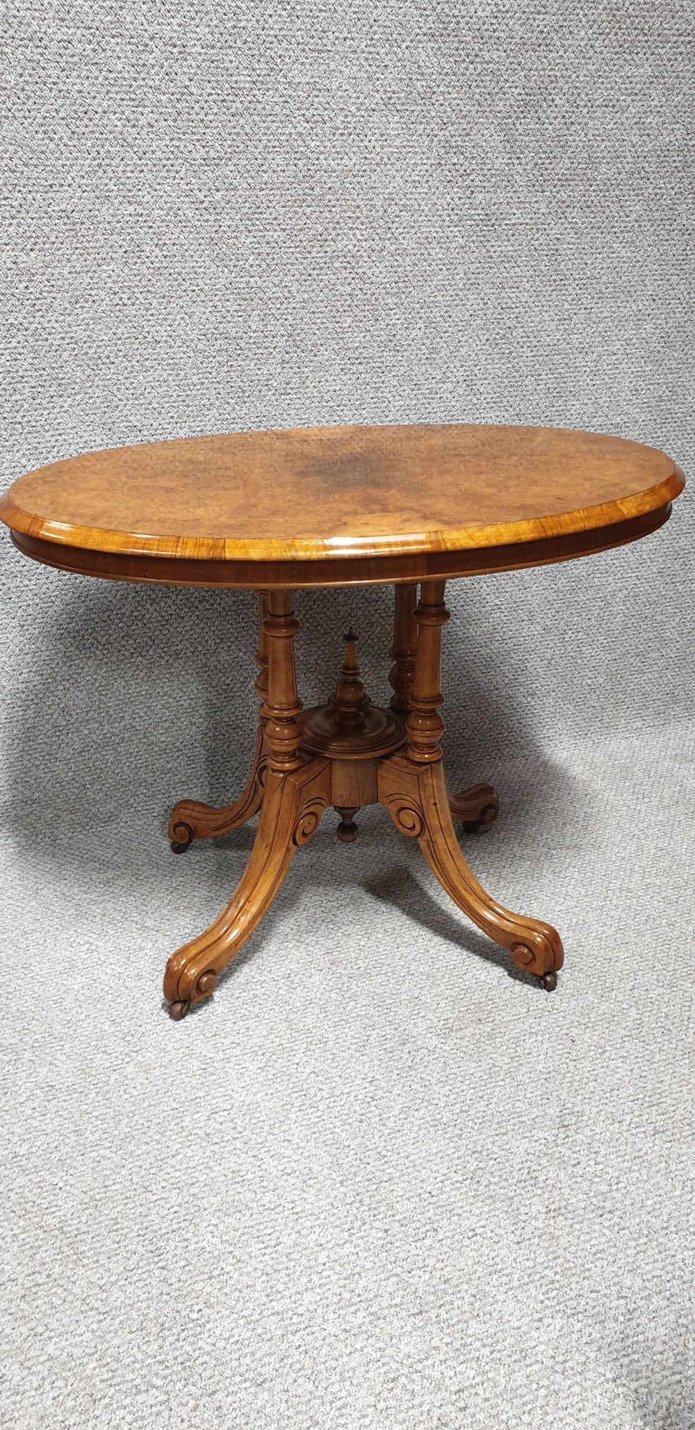 Excellent Quality Burr Walnut Occasional Table View VII