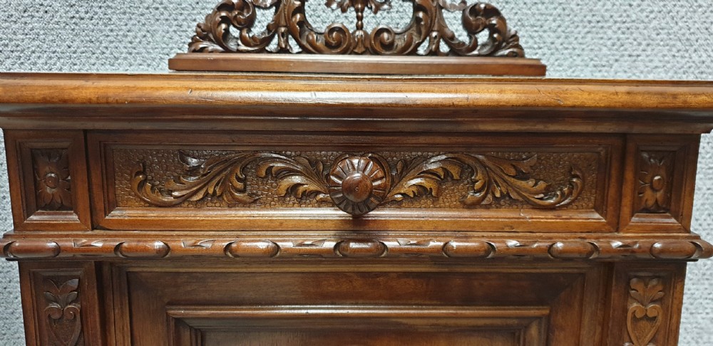 Pair French Walnut Bedside Cabinets View V