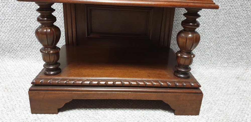 Pair French Walnut Bedside Cabinets View VIII