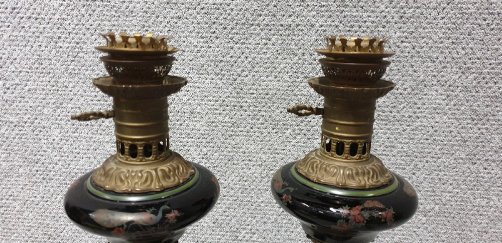 Pair French Lamps View II