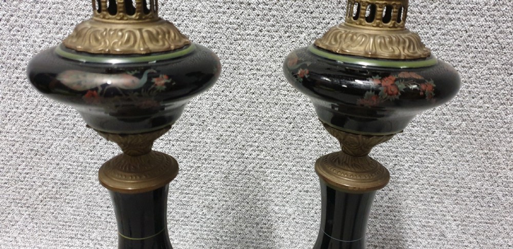Pair French Lamps View III