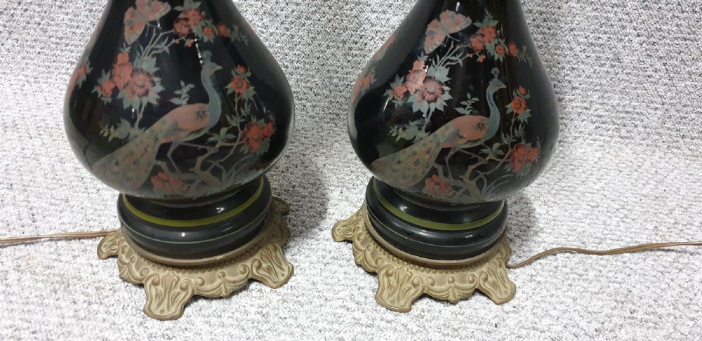 Pair French Lamps View IV